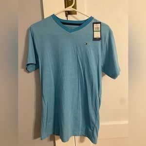 NWT Tommy Hilfiger 16/18 Boys Shirt Blue Large